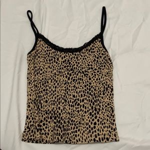 BRANDY MELVILLE CHEETAH TANK